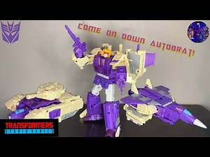 NOW THIS IS HOW YOU DO A TRIPLE CHANGER! | STUDIO SERIES '86 BLITZWING! (Transformer Figure Review)