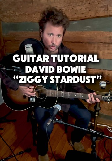 Guitar Tutorial - David Bowie - “Ziggy Stardust” #guitartutorial #guitarlesson #guitarlessons #acoustic #guitar