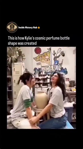 Inside History Hub on Instagram: "Kylie Jenner’s perfume launch 🌌🧴✨ stood out because it focused on more than just fragrance. The bottle itself was designed to feel like an art object, with a curved shape that fits naturally in the hand and a reflective sphere cap that adds a futuristic edge. The design leaned heavily into an otherworldly theme, making the bottle look like something discovered rather than manufactured. Every curve and surface was intentional. Follow @insidehistoryhub for more 
