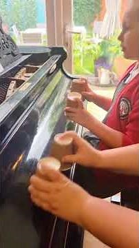 Musical Cups: 2 simple rhythms and 1 action. The Addams Family