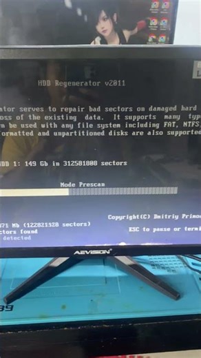 HDD REGENERATOR | cek kondisi hardisk #laptoprepair #motherboardrepair