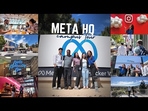 Inside Meta Headquarters (Menlo Park) — Silicon Valley Campus Tour 2025