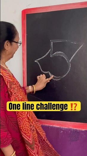 One Line Drawing Challenge! Can You Do It?