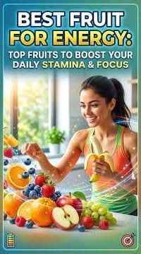 Best Fruit for Energy: Top Fruits to Boost Your Daily Stamina & Focus