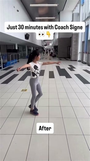 Before & After Training with Coach Signe