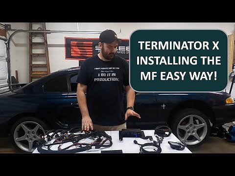 Terminator X install on a 95 Mustang
