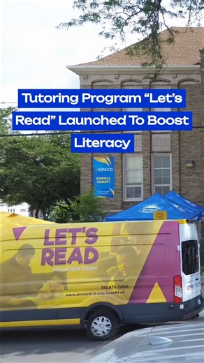 1.4K views · 19 reactions | Together we’re building a city of readers  Learn more about the Let’s Read program at DetroitK12.org/LetsRead. It’s a volunteer program where caring adults read with DPSCD students, making literacy fun and helping every child grow! #DPSCD #DPSCDROARS #reading #Detroit | Detroit Public Schools Community District | Facebook