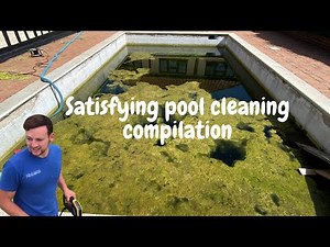 Pool cleaning compilation!!!