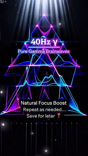 👉 Gamma Waves (30-80Hz+) are linked to high level thinking,