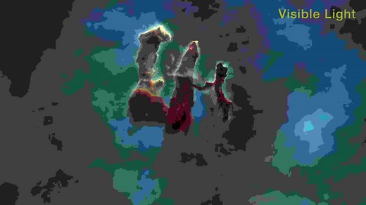 NASA’s Breathtaking 3D Tour of the Pillars of Creation