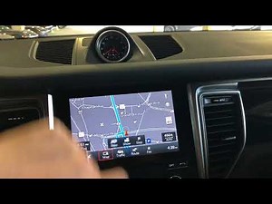 Porsche PCM 4.0 Navigation Tutorial