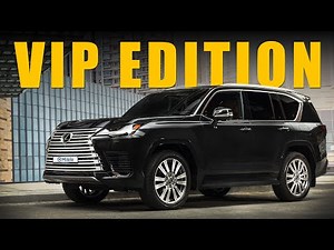 Introducing the 2023 Lexus LX600 VIP Executive Edition - Exterior & Interior in Detail