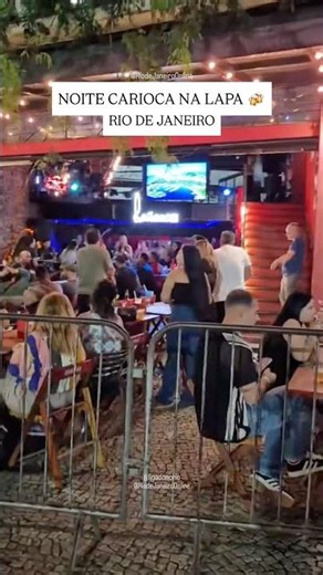 Noite Carioca na Lapa Rio de Janeiro 🍻