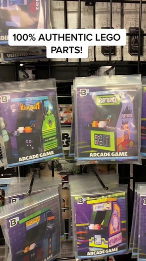 LEGO Custom Arcade Machine Showdown: Rampage vs Fortnite