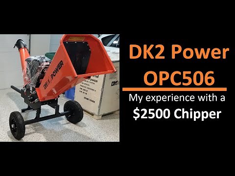 DK2Power OPC506 Wood Chipper NIGHTMARE and Tear down!