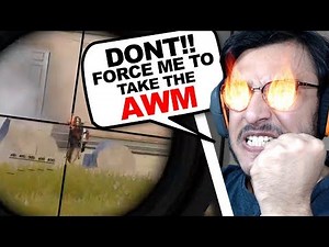 THEY FORCED ME TO TAKE THE AWM! | PUBG MOBILE HIGHLIGHTS | RAWKNEE