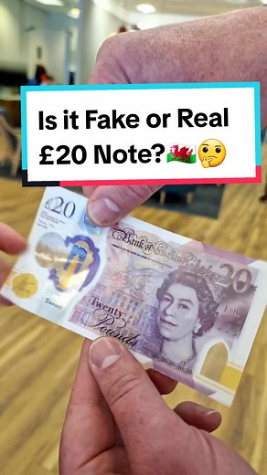 Spotting a Fake £20 Note: A Bank Visit Reveals the Truth