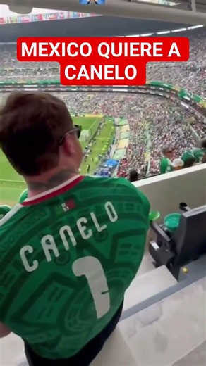 ¡SE CAYÓ EL ESTADIO! 🇲🇽⚽ La brutal ovación a Canelo Álvarez en el Mundial #boxeo #canelo #box
