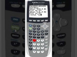 AP Calculus: Disks, Washers, and Shells TI-84 Programs