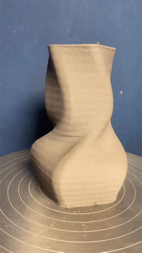 Ranil's OOAK | 3d Ceramic Printing on Instagram: "When 4,000 years of pottery tradition meets 21st-century robotics. 🤖🏺 Watching this clay 3D printer turn a digital design into a tactile reality is pure therapy. Who says tech can’t be organic? #LDM #DigitalCraft #ClayArt #DesignTechnology #3dprinted"