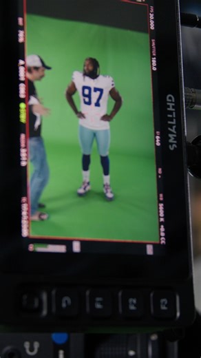 Posing with the Pros 📲 You can pose with George, Osa, Tyler, and the ‘Boys all season long in the Cowboys app or here ➡️ bit.ly/4n0b4eS #DallasCowboys | AT&T | Dallas Cowboys