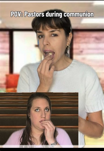 POV Pastors During Communion — Church Humor Sketch