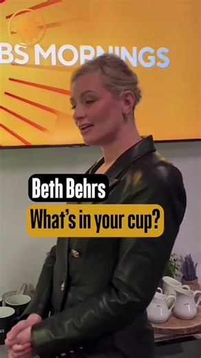 Certified tea connoisseur Beth Behrs 👏 | CBS Mornings