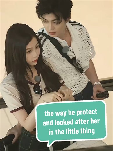 A Gentle Gesture of Protection on the Escalator