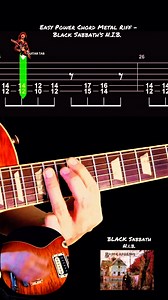 Learn Black Sabbath’s N.I.B., one of the most iconic and beginner-friendly metal riffs! This song is perfect for mastering easy power chords while adding flair with little lead fills, just like Tony Iommi demonstrates. Follow along with tabs and tips to build your confidence, improve your timing, and start incorporating lead elements into your playing!🤘🎸 #blacksabbath #nib #guitartabs #tonyiommi | Kimchi Boyo Plays Guitar