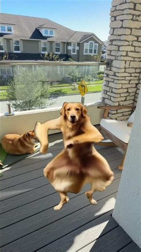 Two different types of dogs