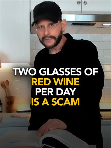 Two Glasses Of Red Wine Per Day Is A Scam Please hear this: the claim that red wine is good for your health is a scam. Every few years this idea comes back, but the truth hasn’t changed—alcohol damages the liver. Even “just two glasses a day” is very hard on the liver. For those who drank a lot in their younger years, it’s even more important to give your liver the chance to heal now. Don’t let misleading headlines or old habits dictate your health. Empower yourself with the truth. Your body wan