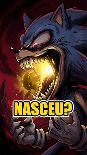 O Filho Dourado do Shin Sonic 💀😱 #shorts