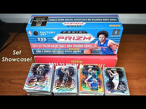 2021-22 Panini Prizm Basketball Factory Complete Set Showcase! 5 Bonus Color Hyper Prizms! 330+ Set