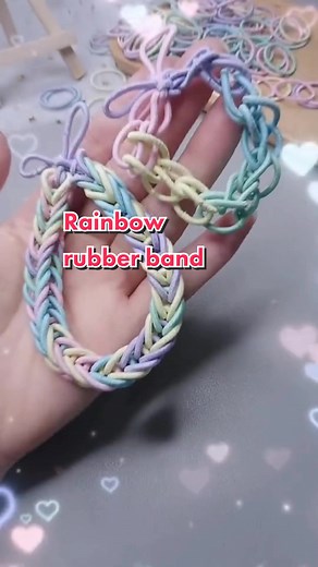 DIY Bracelet Making: Easy Rainbow Rubber Band Weaving Methods