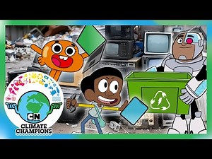 Your Ultimate Guide to E-Waste | Climate Champions | Cartoon Network Africa