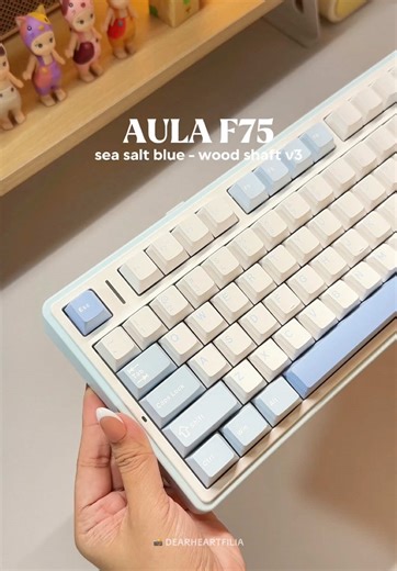 Unboxing AULA F75 Mechanical Keyboard Review