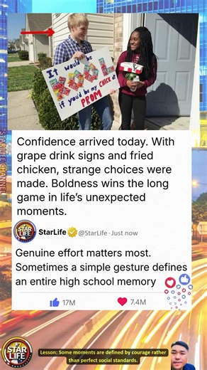 Would you trust this creative approach for a formal dance invitation tonight?