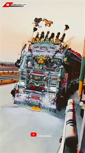 Modified Truck | Tata Truck | Super Modified Truck | #youtubeshorts #trending