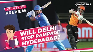 In this video, we discuss the match-winner prediction as per our audience poll and also predicted playing XIs of both the franchises for the second qualifier. We also came up with some interesting stats for the much-awaited encounter. Watch out. | CricTracker
