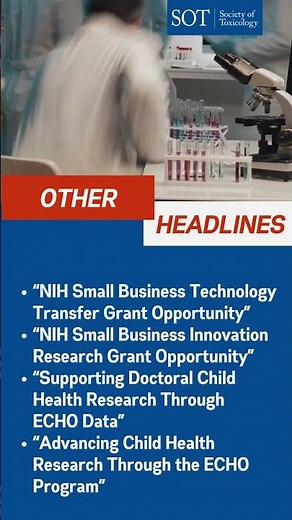 SOT Weekly Update 6-4-2026 #toxicology #news
