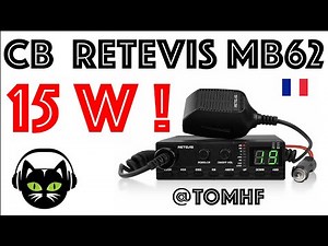 RETEVIS MB62 EXPORT MODE 15 W ! CB / CIBI RADIO