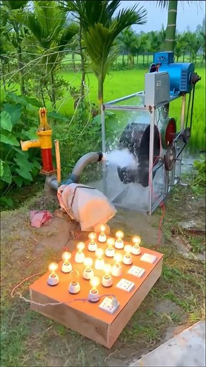 17K views · 97 reactions | Self Electricity Generating 10 Hp Water Pump. You can operate this Pump without external Electricity! | Discover Agriculture | Facebook