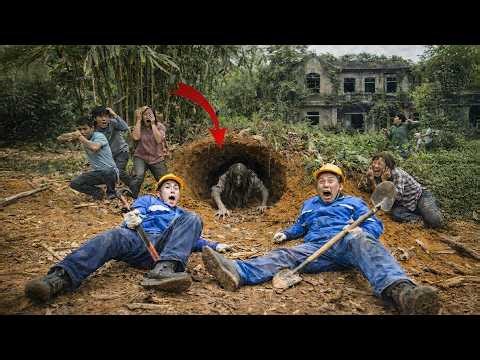 Time-Lapse: 72 Hours Digging Near an Abandoned House – Something Crawled Out of the Tunnel! 😱