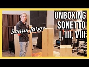 Sonus Faber Sonetto G2 Batch Unboxing