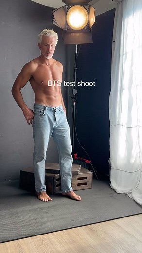 Michael Justin on Instagram: "Coming soon 🎬 @briankaminski #model #male #malemodel #shoot #studio"