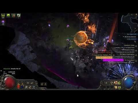 Poison Gas Grenade/Plague Bearer + Zealous Inquisition & Trampletoe | Witchhunter | Path of Exile 2