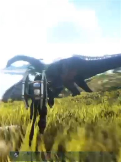 She just a lil THICK 😏 #gamertiktok #ps4 #lando #arksurvivalevolved #ark