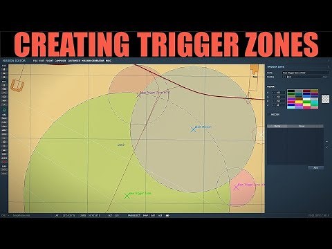 Mission Editor: Creating & Managing Trigger Zones | DCS WORLD