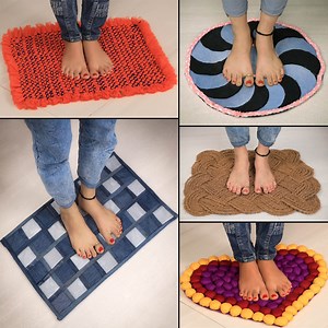 381K views · 1.2K reactions | DIY Doormat #2 #DIYDoormat #DoormatMaking #OldClothes #Doormat #Craft | Hetal's Art - Creation | Facebook
