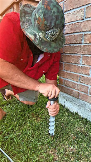 Retractable Hose Reel Install https://amzn.to/45zqobt | Texas Garden Guy